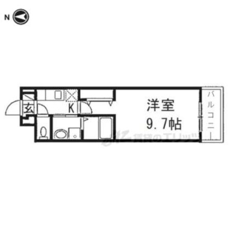 アンジュ　ド　ボヌール　香里園の物件間取画像